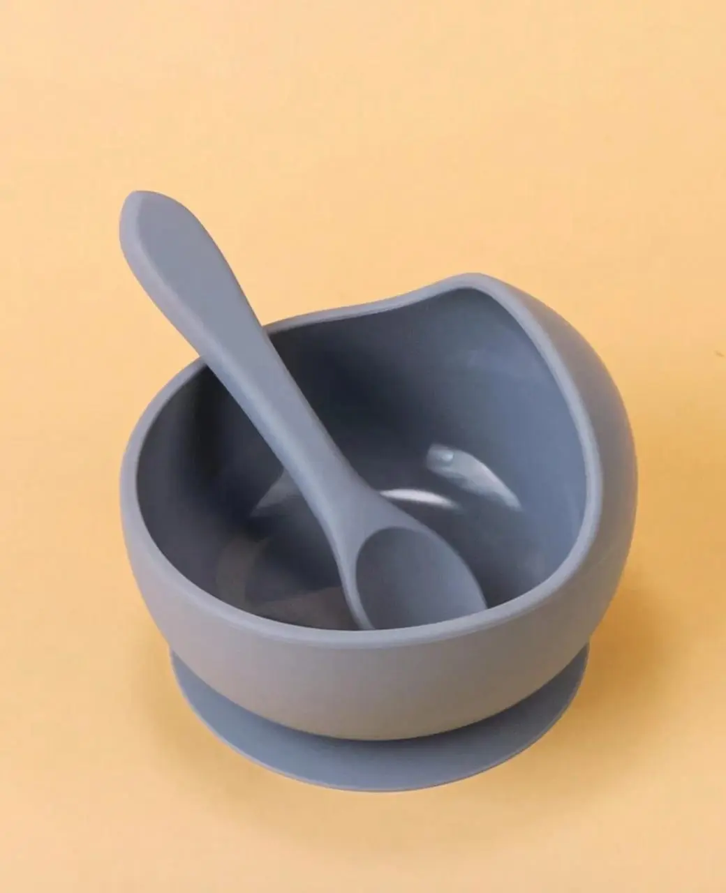 SET DE CUENCO CON CUCHARA AZUL CLARO 